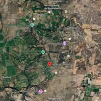 Mapa satelital ampliado de la zona